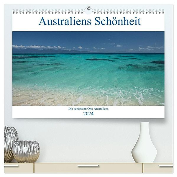 Australiens Schönheit (hochwertiger Premium Wandkalender 2024 DIN A2 quer), Kunstdruck in Hochglanz, Jiri Viehmann