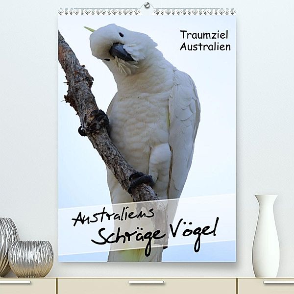 Australiens schräge Vögel 2023 (Premium, hochwertiger DIN A2 Wandkalender 2023, Kunstdruck in Hochglanz), Kinderaktionär