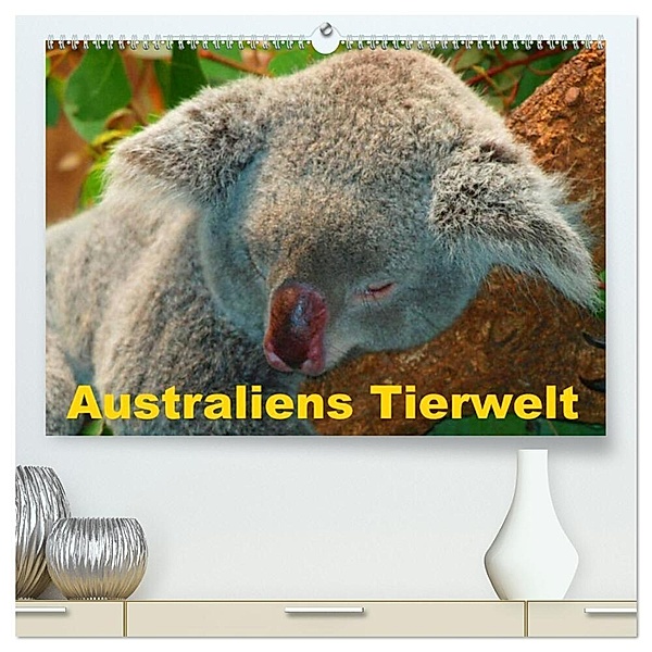 Australiens Tierwelt (hochwertiger Premium Wandkalender 2024 DIN A2 quer), Kunstdruck in Hochglanz, Elisabeth Stanzer