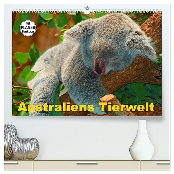 Australiens Tierwelt (hochwertiger Premium Wandkalender 2024 DIN A2 quer), Kunstdruck in Hochglanz, Elisabeth Stanzer