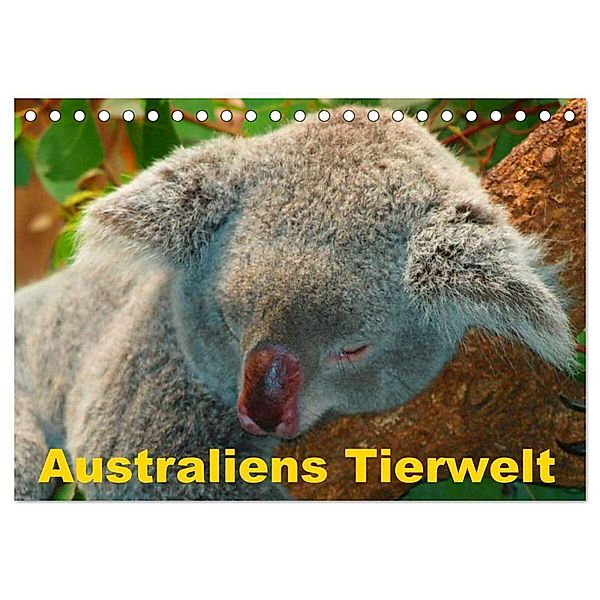 Australiens Tierwelt (Tischkalender 2024 DIN A5 quer), CALVENDO Monatskalender, Elisabeth Stanzer