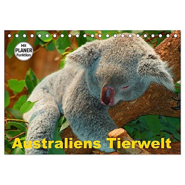 Australiens Tierwelt (Tischkalender 2024 DIN A5 quer), CALVENDO Monatskalender, Elisabeth Stanzer