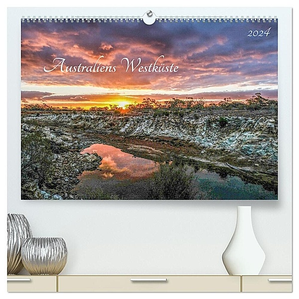 Australiens Westküste (hochwertiger Premium Wandkalender 2024 DIN A2 quer), Kunstdruck in Hochglanz, Christina Fink