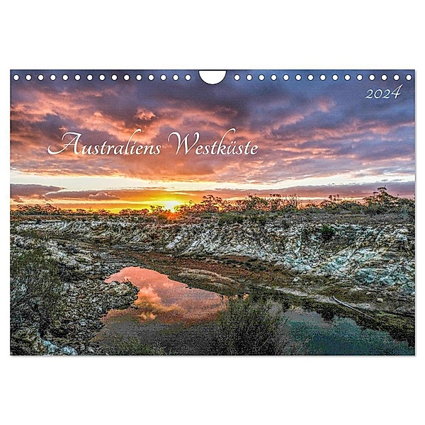 Australiens Westküste (Wandkalender 2024 DIN A4 quer), CALVENDO Monatskalender, Christina Fink