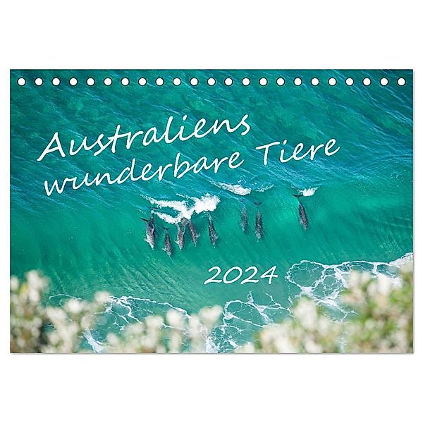 Australiens wunderbare Tiere (Tischkalender 2024 DIN A5 quer), CALVENDO Monatskalender, Jiri Viehmann