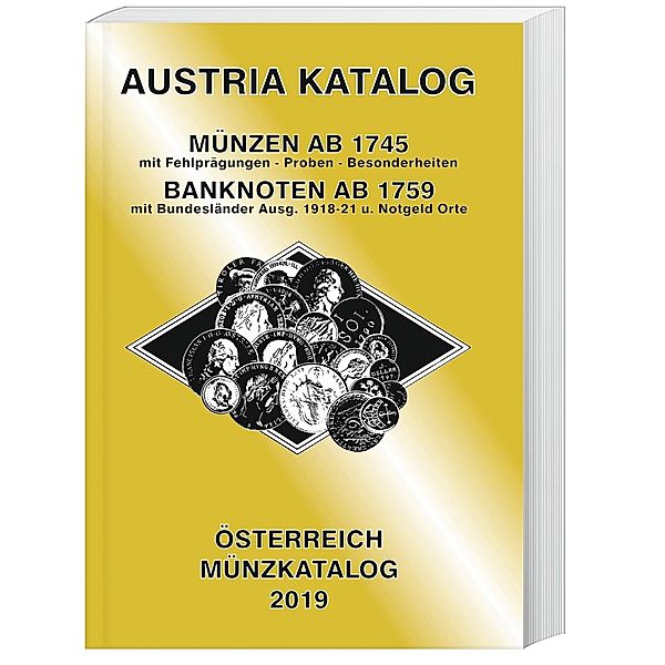 Austria Katalog Münzen Österreich 2019