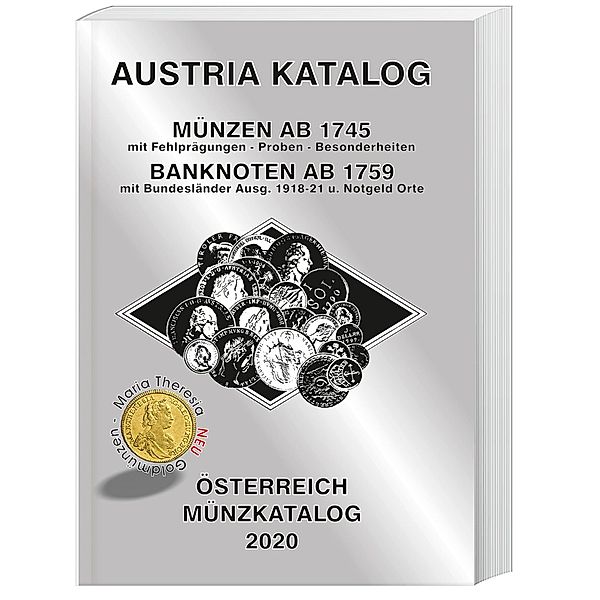 Austria Katalog Münzen Österreich 2020