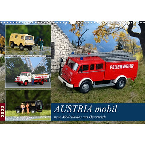 Austria mobil (Wandkalender 2022 DIN A3 quer), Klaus-Peter Huschka
