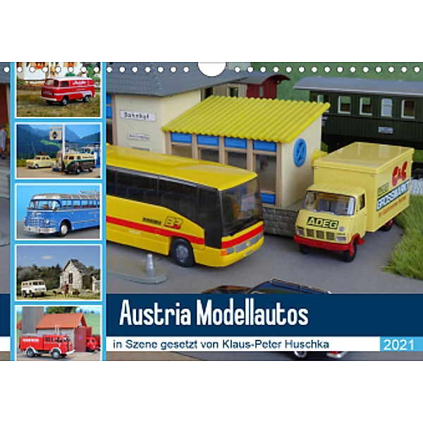 Austria Modellautos (Wandkalender 2021 DIN A4 quer), Klaus-Peter Huschka