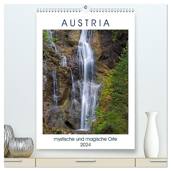 Austria - mystische und Magische Orte (hochwertiger Premium Wandkalender 2024 DIN A2 hoch), Kunstdruck in Hochglanz, Gerhard Haupt
