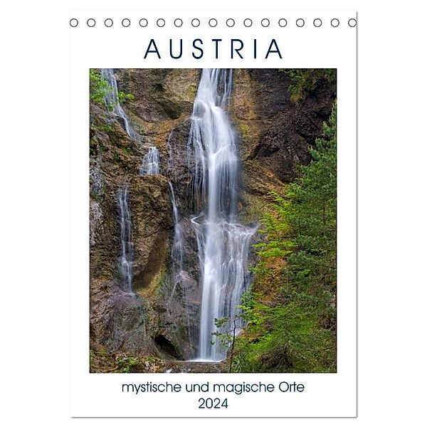 Austria - mystische und Magische Orte (Tischkalender 2024 DIN A5 hoch), CALVENDO Monatskalender, Gerhard Haupt