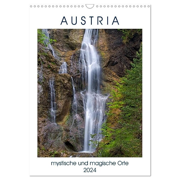 Austria - mystische und Magische Orte (Wandkalender 2024 DIN A3 hoch), CALVENDO Monatskalender, Gerhard Haupt