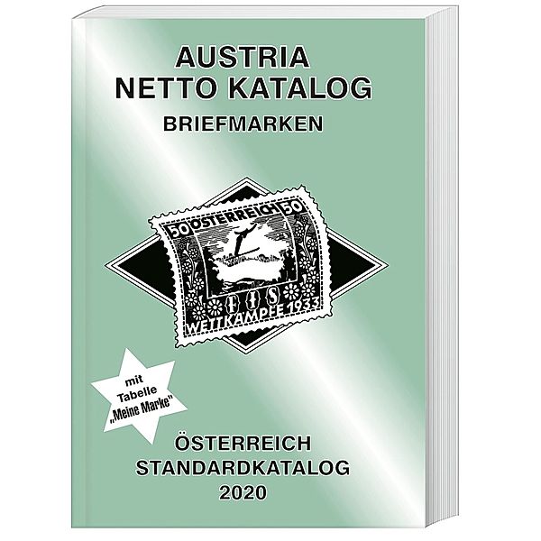 Austria Netto Katalog Briefmarken Österreich Standard 2020
