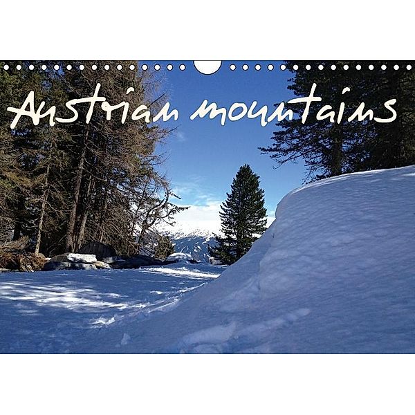 Austrian mountains (Wall Calendar 2019 DIN A4 Landscape), Valerio Mancuso