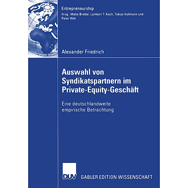 Auswahl von Syndikatspartnern im Private-Equity-Geschäft, Alexander Friedrich