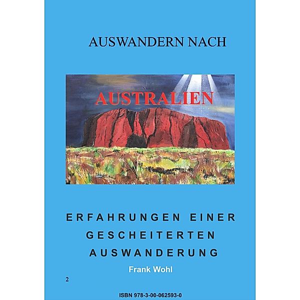 Auswandern nach Australien, Frank Wohl