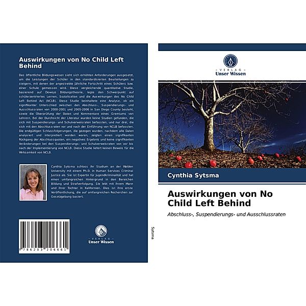 Auswirkungen von No Child Left Behind, Cynthia Sytsma