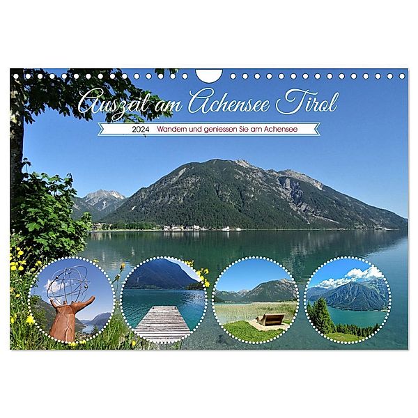 Auszeit am Achensee Tirol (Wandkalender 2024 DIN A4 quer), CALVENDO Monatskalender, Susan Michel