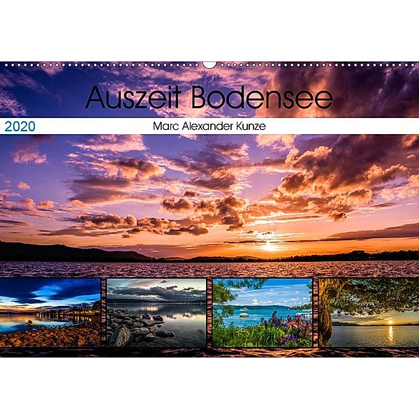Auszeit Bodensee (Wandkalender 2020 DIN A2 quer), Marc Alexander Kunze