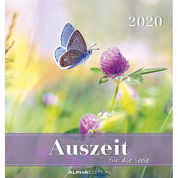 Auszeit für die Seele 2020 - Postkartenkalender, ALPHA EDITION
