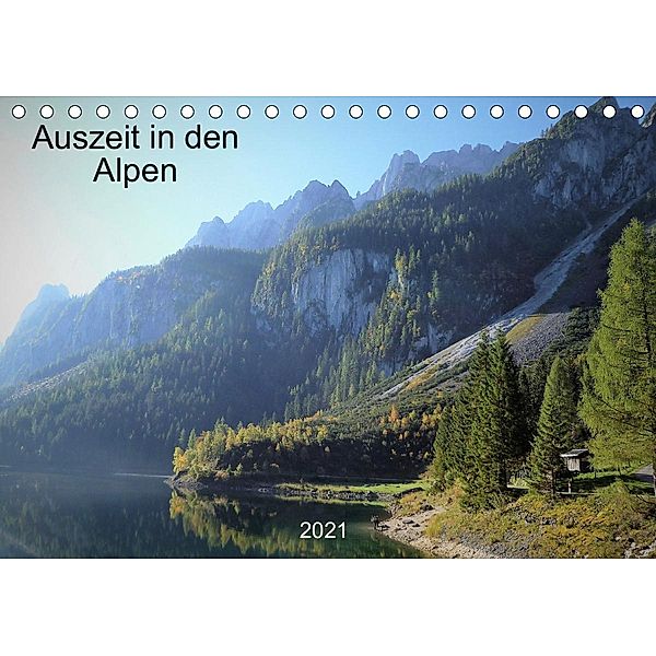 Auszeit in den Alpen (Tischkalender 2021 DIN A5 quer), Kevin Andreas Lederle