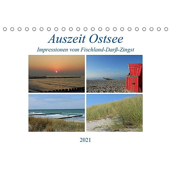 Auszeit Ostsee (Tischkalender 2021 DIN A5 quer), Birgit Siegmund
