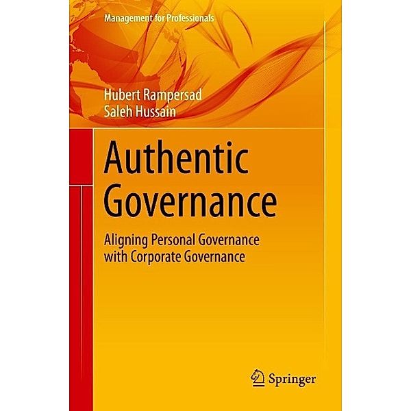 Authentic Governance / Management for Professionals, Rampersad, Mba Hussain