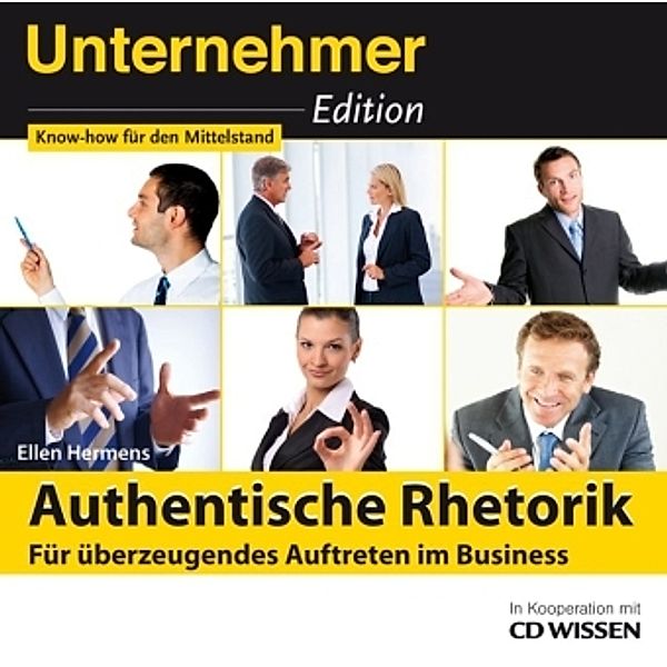 Authentische Rhetorik, 2 Audio-CDs, Ellen Hermens