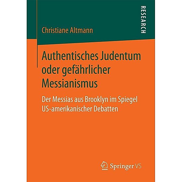 Authentisches Judentum oder gefährlicher Messianismus, Christiane Altmann