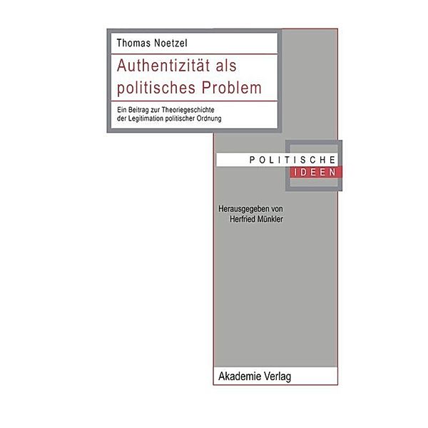 Authentizität als politisches Problem, Thomas Noetzel