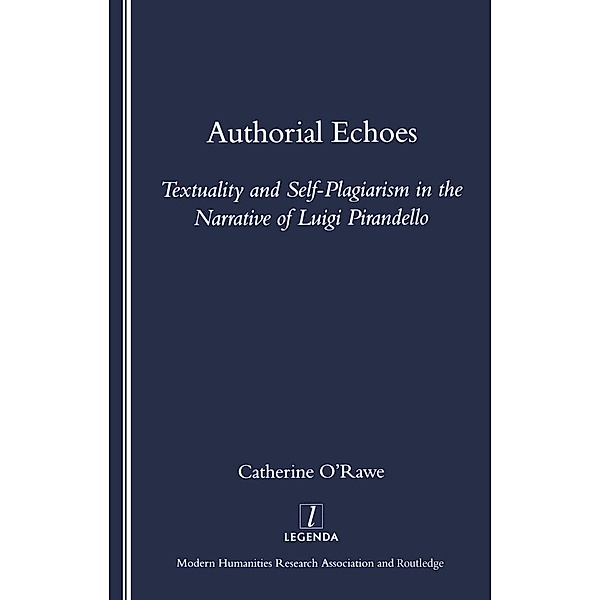 Authorial Echoes, Catherine O'Rawe