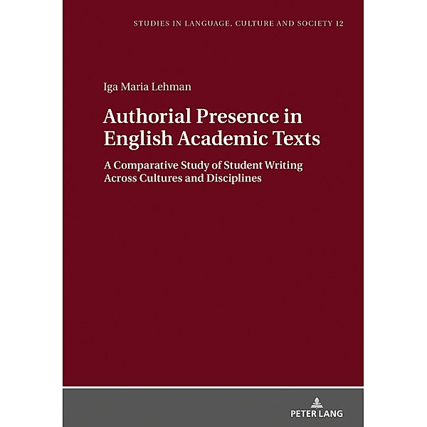 Authorial Presence in English Academic Texts, Iga Lehman