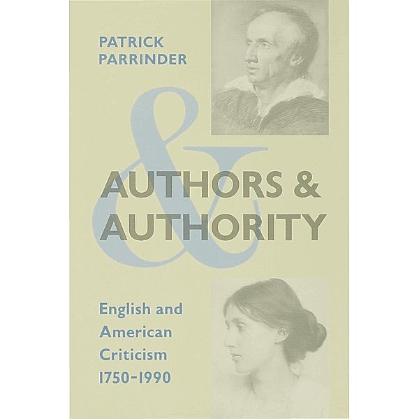 Authors and Authority, Patrick Parrinder