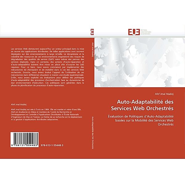 Auto-Adaptabilité des Services Web Orchestrés, Afef Jmal Maâlej