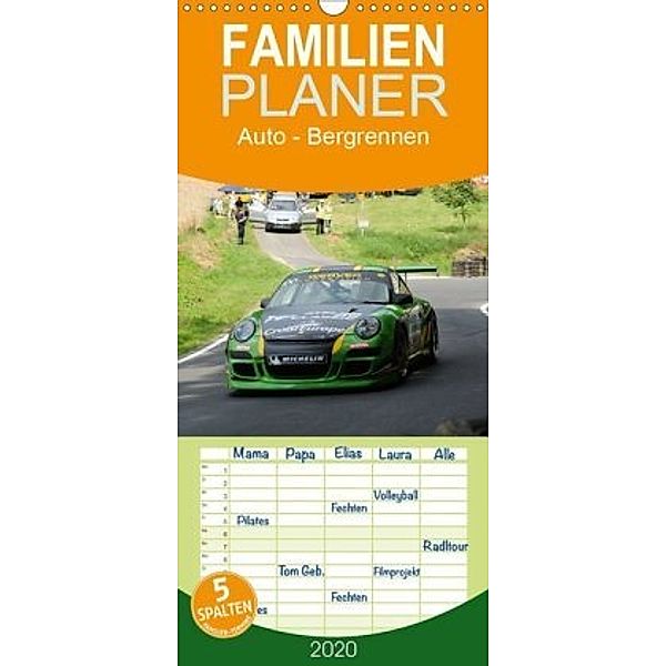 Auto - Bergrennen - Familienplaner hoch (Wandkalender 2020 , 21 cm x 45 cm, hoch), Andreas von Sannowitz