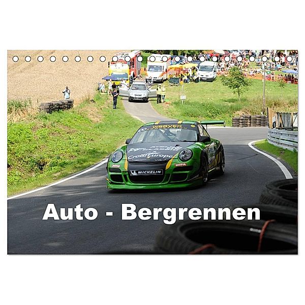 Auto - Bergrennen (Tischkalender 2024 DIN A5 quer), CALVENDO Monatskalender, Andreas von Sannowitz