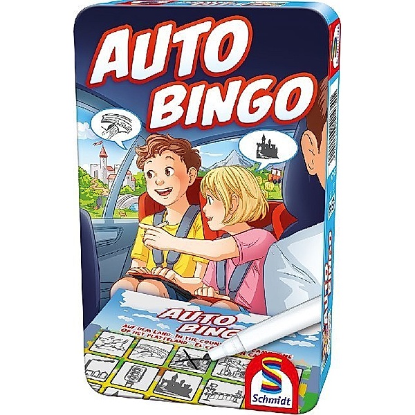 SCHMIDT SPIELE Auto-Bingo (Kinderspiel)