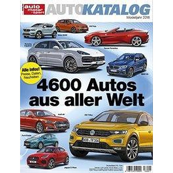 Auto-Katalog 2018