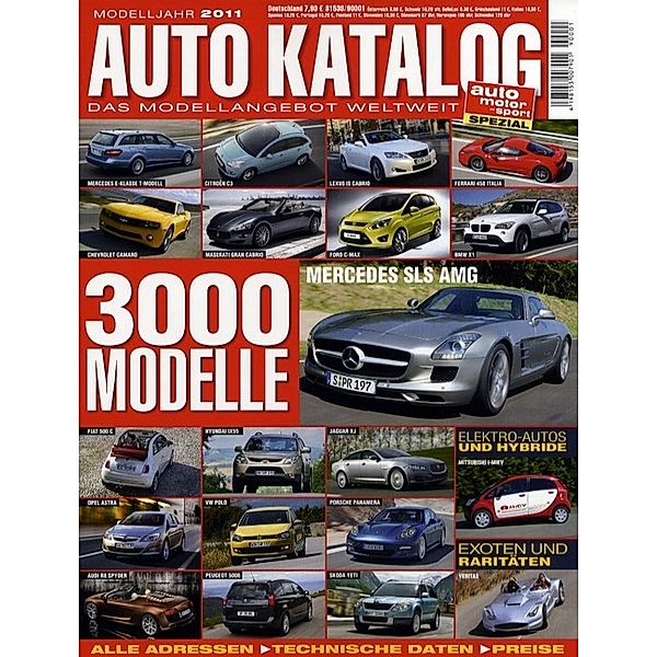 Auto Katalog: Nr.54 Modelljahr 2011