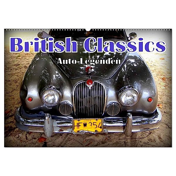 Auto-Legenden: British Classics (Wandkalender 2025 DIN A2 quer), CALVENDO Monatskalender, Calvendo, Henning von Löwis of Menar