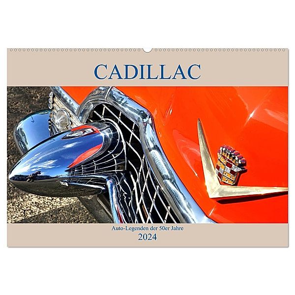 Auto Legenden CADILLAC (Wandkalender 2024 DIN A2 quer), CALVENDO Monatskalender, Henning von Löwis of Menar