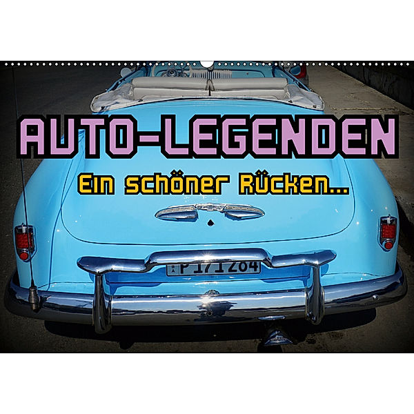 Auto-Legenden - Ein schöner Rücken... (Wandkalender 2020 DIN A2 quer), Henning von Löwis of Menar