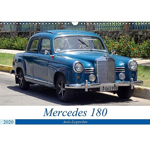 Auto-Legenden - Mercedes 180 (Wandkalender 2020 DIN A3 quer), Henning von Löwis of Menar