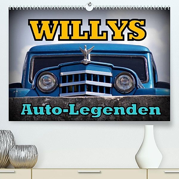 Auto-Legenden: WILLYS (Premium, hochwertiger DIN A2 Wandkalender 2023, Kunstdruck in Hochglanz), Henning von Löwis of Menar, Henning von Löwis of Menar