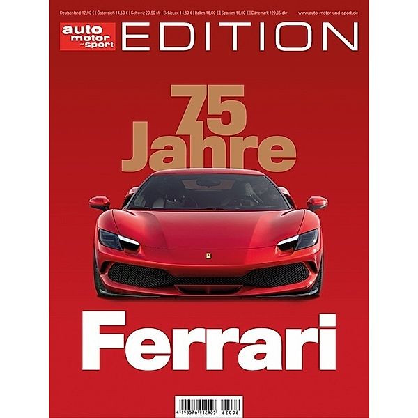 auto motor und sport Edition - 75 Jahre Ferrari