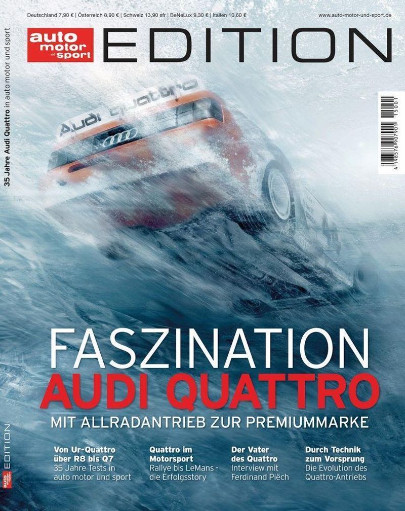auto motor und sport Edition - Audi Quattro Buch jetzt online bei  Weltbild.ch bestellen