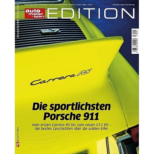 auto motor und sport Edition / Die sportlichsten Porsche 911