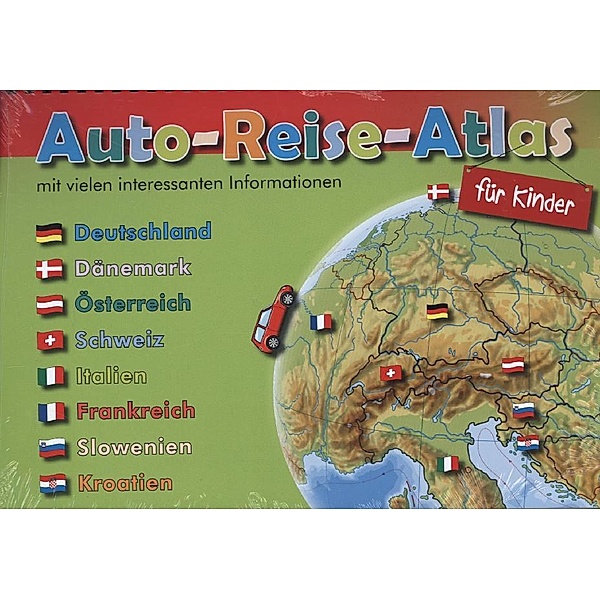 Auto-Reise-Atlas für Kinder