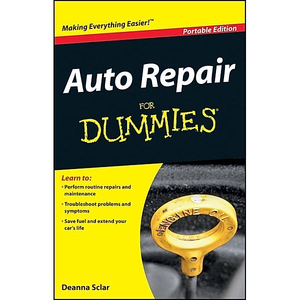 Auto Repair For Dummies, Portable Edition, Deanna Sclar