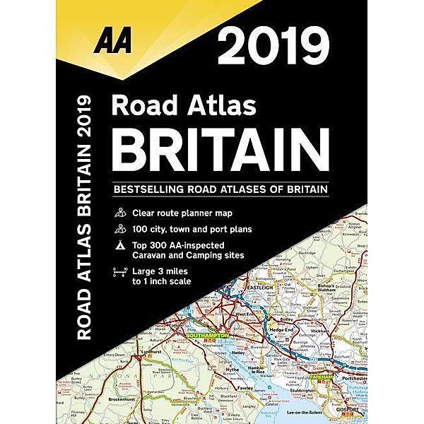 Autoatlas Road Atlas Britain 2019, AA PUBLISHING
